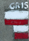 GR 15 markering